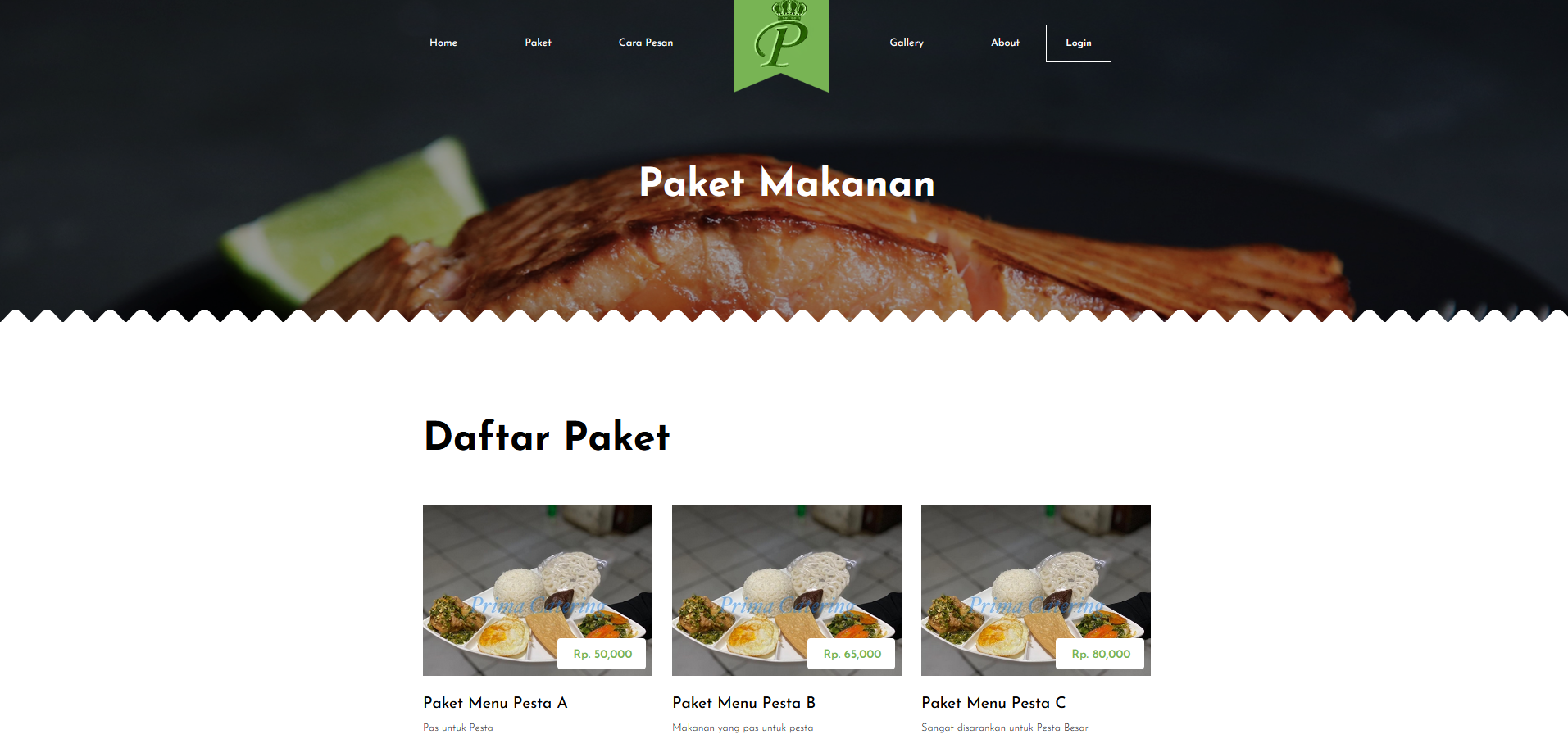 katering project