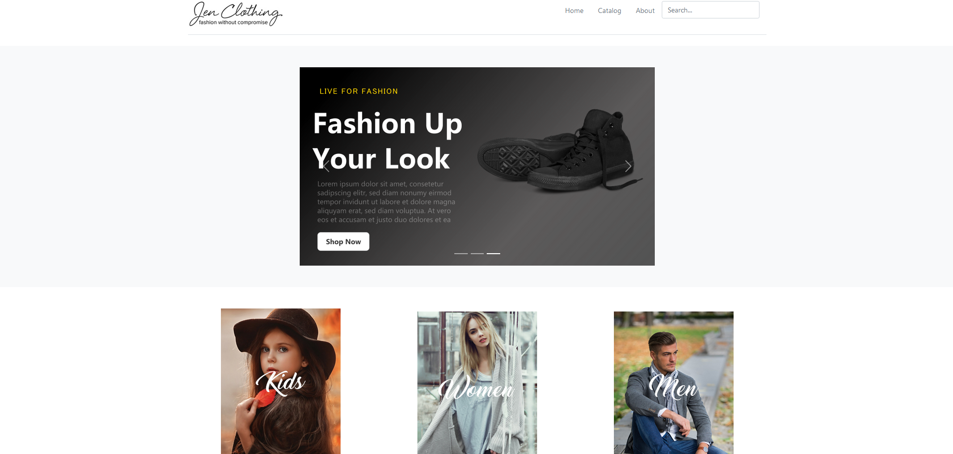 Clothing shop